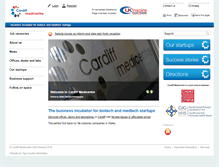 Tablet Screenshot of cardiffmedicentre.co.uk